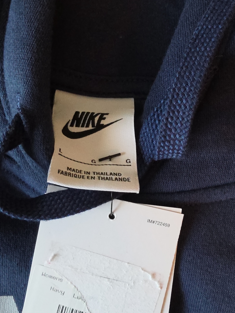 Nike Navy Yankees Pullover Hoodie Brand New - Picture 5 of 7